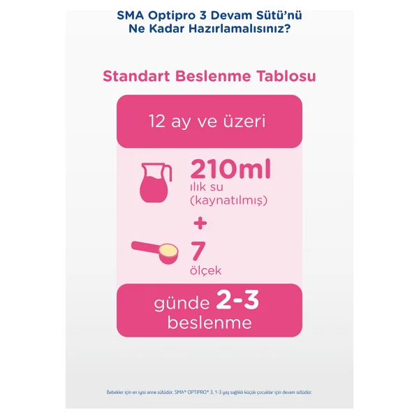 Sma Optipro 3 Probiyotik Devam Sütü 1200 Gr - Görsel 6