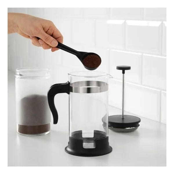 Ikea Çay Kahve Demleme, French Press, Bitki Çayı Demleme 1lt - Siyah - Görsel 3
