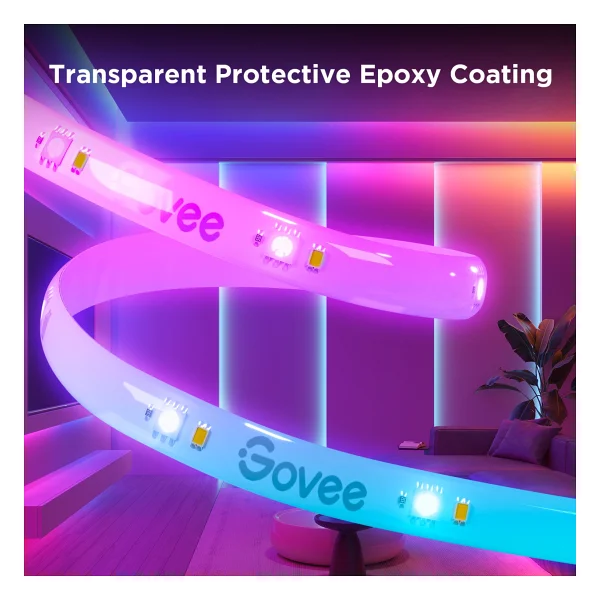 Govee Strip Light S Rgbıcw H612c 10 M Şerit LED - Görsel 3