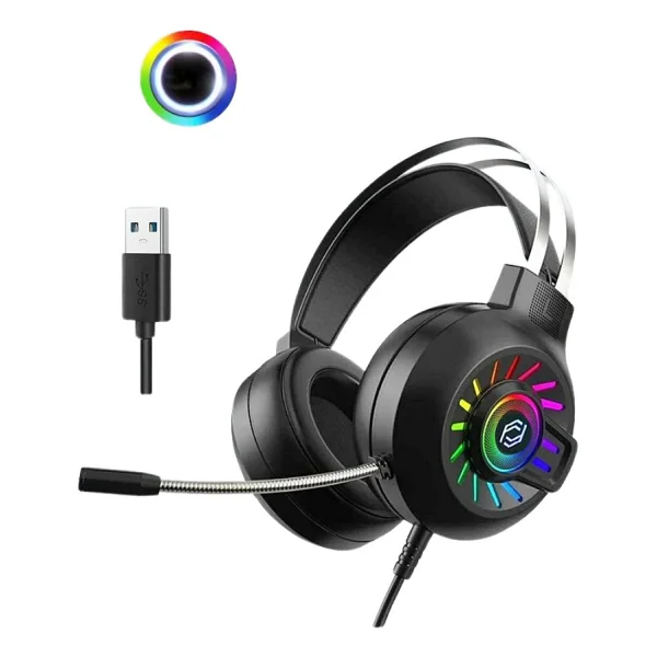 Frisby Fhp-G1510b Pars 7.1 Kablolu Mikrofonlu Kulak Üstü Oyuncu Kulaklığı - Görsel 8