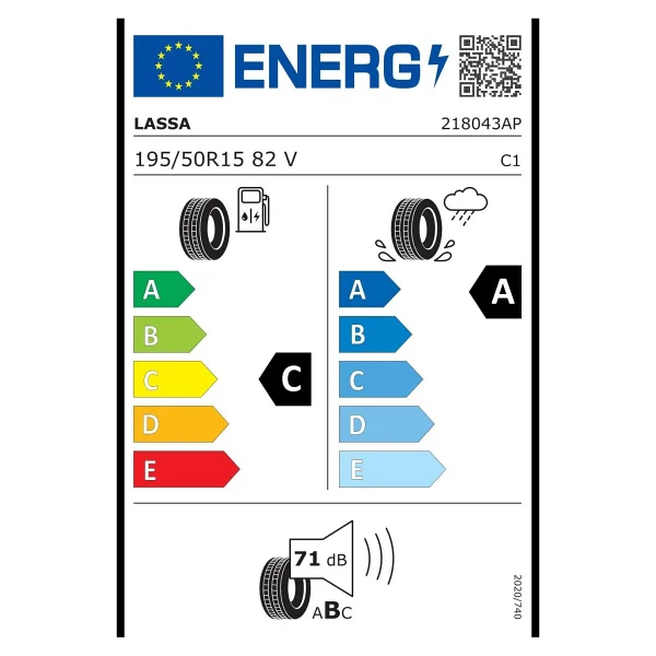 Lassa Revola 195/50 R15 82v Yaz Lastiği - Görsel 2