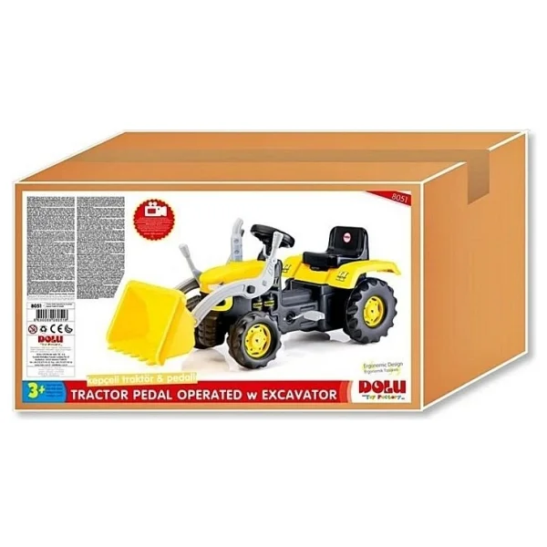 Dolu 8051 Kepçeli Pedallı Traktör - Görsel 3