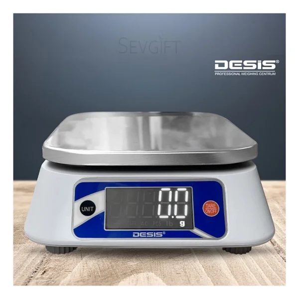 Desis Acs-H8 Ekonomik Dijital Terazi 10kg / 0.5gr - Görsel 7