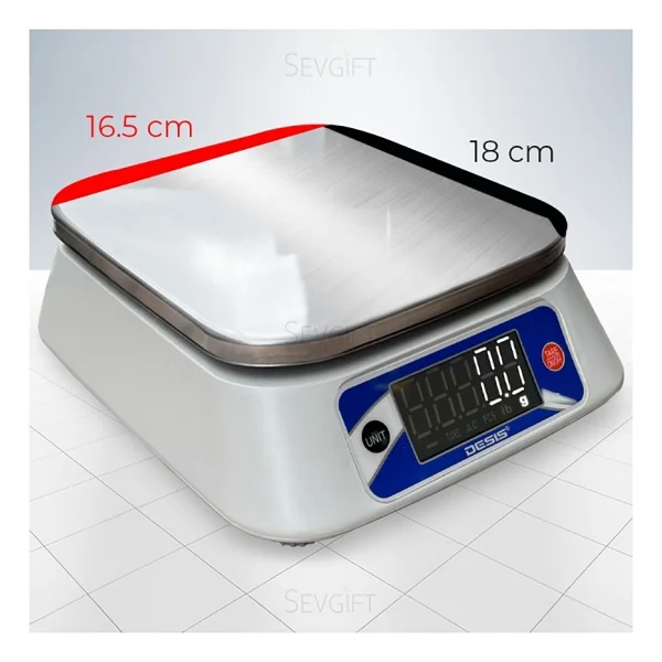 Desis Acs-H8 Ekonomik Dijital Terazi 10kg / 0.5gr - Görsel 9