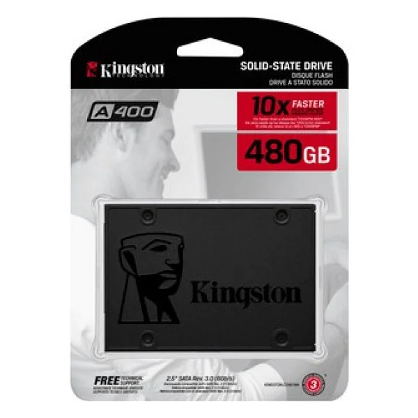 Kingston A400 Sa400s37/480g Sata 3.0 2.5" 480 GB SSD - Görsel 7