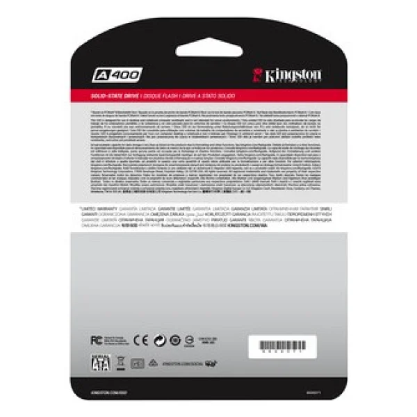 Kingston A400 Sa400s37/480g Sata 3.0 2.5" 480 GB SSD - Görsel 8