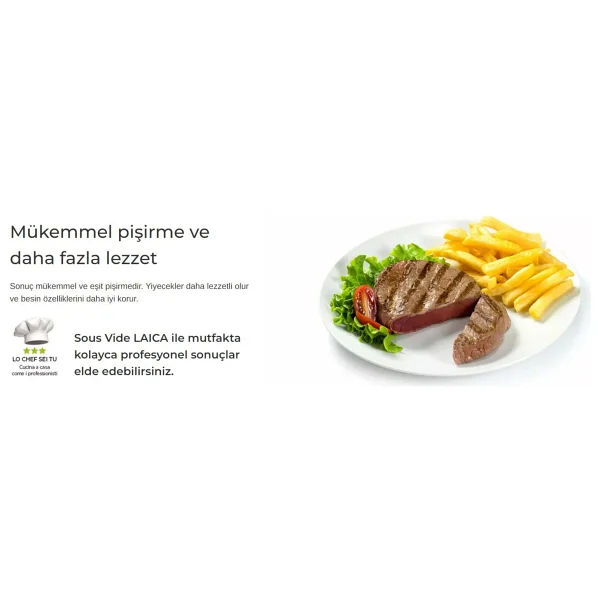 Laica Svc200 Sous Vide Suda Pişirme Kazanı - Görsel 6