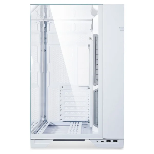 Lian Li O11 Vision Compact Fansız Beyaz E-Atx Oyuncu Kasası - Görsel 4