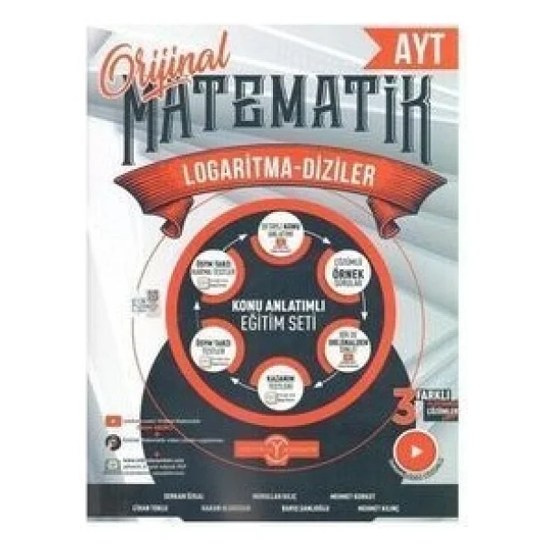 Orijinal Yayınları Ayt Matematik Logaritma Diziler Konu Anlatımlı - Görsel 2