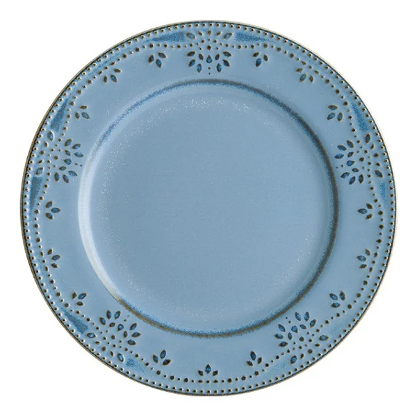 Chichi Home Sky Pearl Reaktif 6 Kişilik 18 Parça Porselen Yemek Seti - Görsel 3