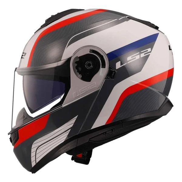 LS2 Strobe 2 Monza Çene Açılır Motor Kaskı - Görsel 5