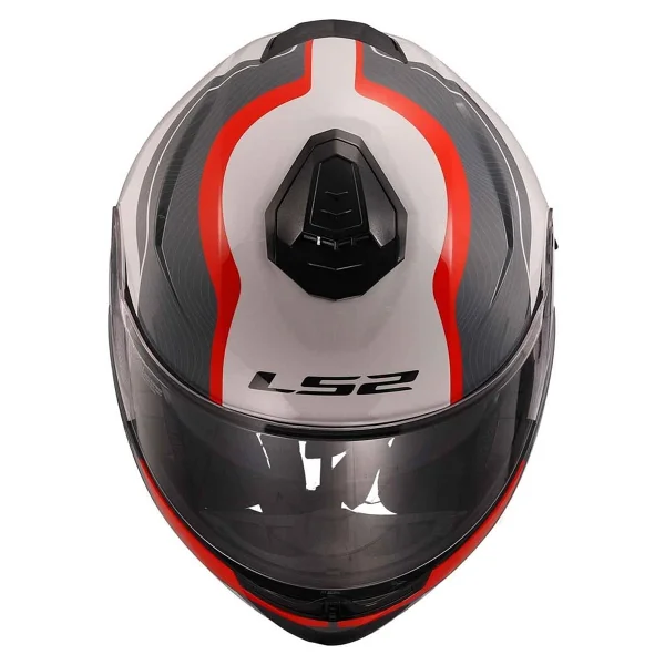 LS2 Strobe 2 Monza Çene Açılır Motor Kaskı - Görsel 3