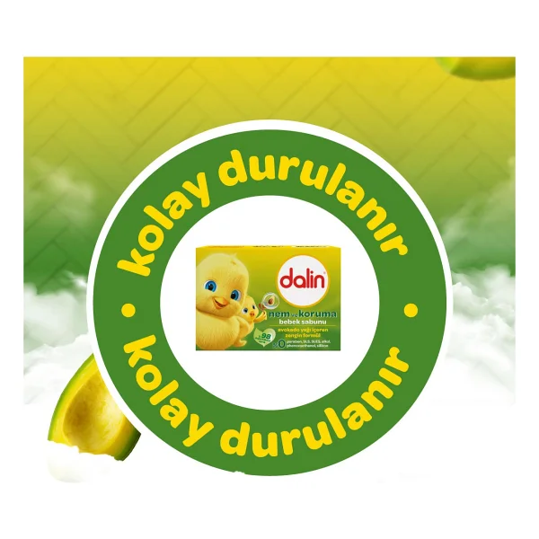 Dalin Nem Ve Koruma Bebek Sabunu 100 Gr 6 Adet - Görsel 4