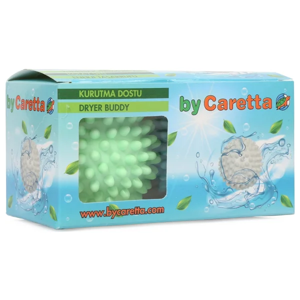 By Caretta Çamaşır Kurutma Topu 4 Adet Yeşil - Görsel 2