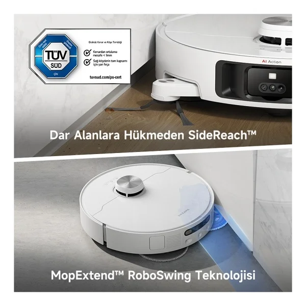 Dreame L40 Ultra Çöp İstasyonlu Akıllı Robot Süpürge - Görsel 2