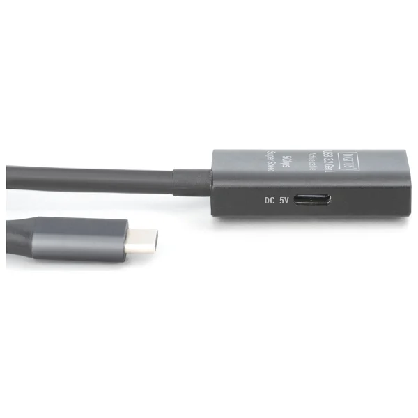 Digitus 5G - USB 3.2 Gen1 USB-C - USB-C (M /F) Aktif USB-C Uzatma Kablosu 5 M - Görsel 5
