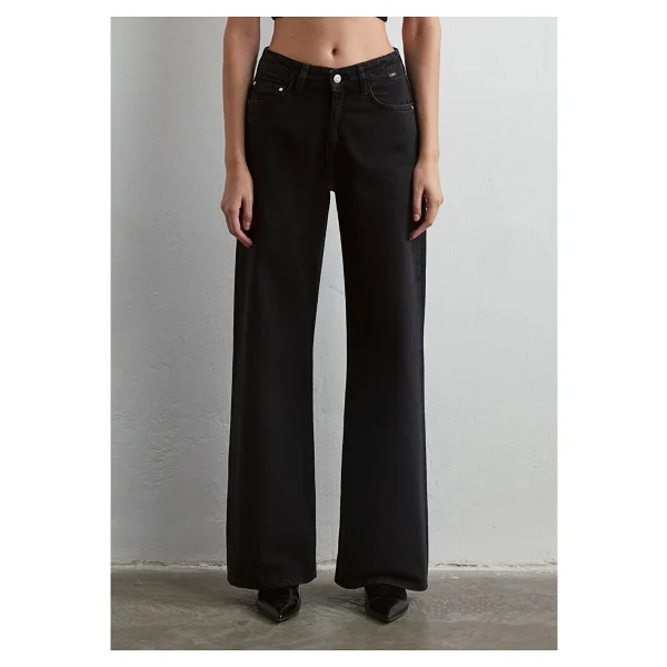 Mavi Malibu 1010152 Kadın Wide Leg Kot Pantolon - Görsel 3
