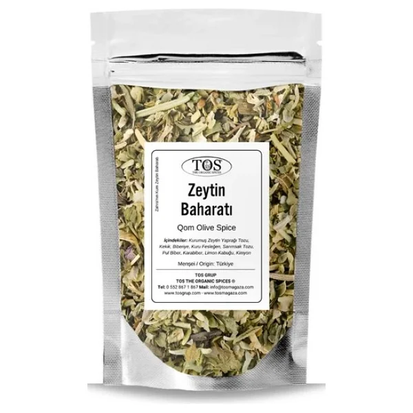 TOS The Organic Spices Zahra'nın Kum Zeytin Baharatı 250 gr