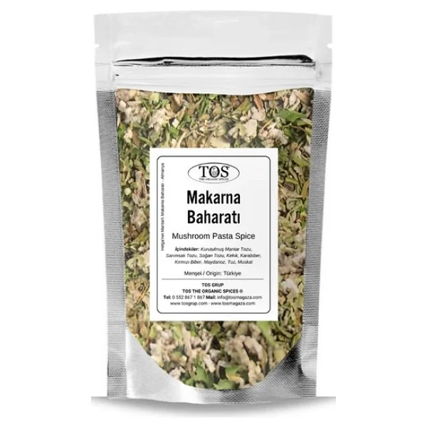 Tos The Organic Spices Helga'nın Mantarlı Makarna Baharatı 250 Gr - Görsel 2