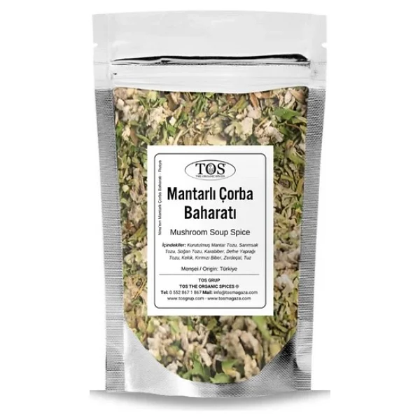 Tos The Organic Spices Nina'nın Mantarlı Çorba Baharatı 500 Gr - Görsel 2