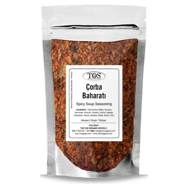 Tos The Organic Spices Marta'nın Baharatlı Çorba Baharatı 250 Gr - Görsel 2
