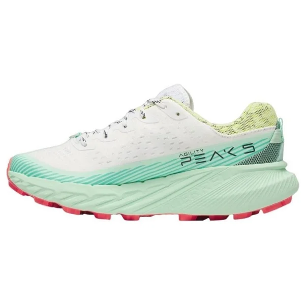 Merrell Agility Peak 5 J068384 Beyaz-Yeşil Kadın Koşu Ayakkabısı - Görsel 2