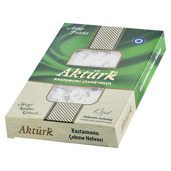 Aktürk Kastamonu Çekme Helva Antep Fıstıklı 250 Gr X 4 Adet - Görsel 2