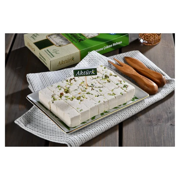 Aktürk Kastamonu Çekme Helva Antep Fıstıklı 250 Gr X 4 Adet - Görsel 3