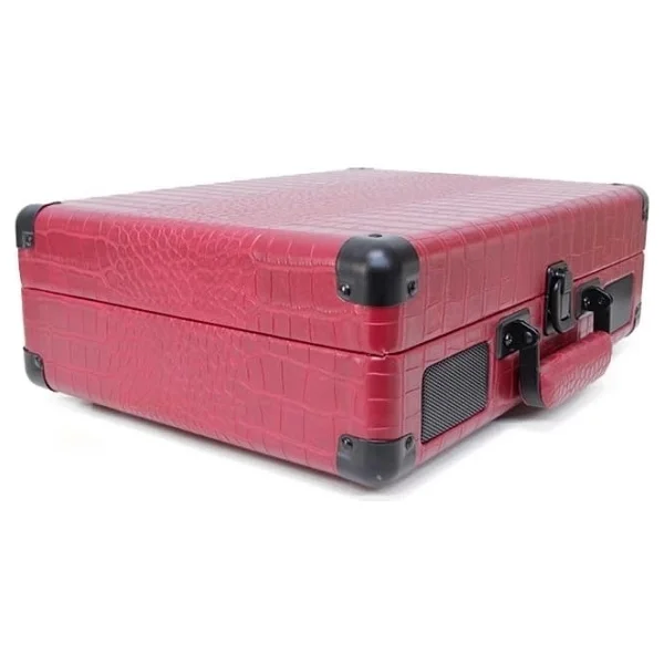 Crown Well Turntable Cw002-Bl Siyah Çantalı Pikap - Görsel 4