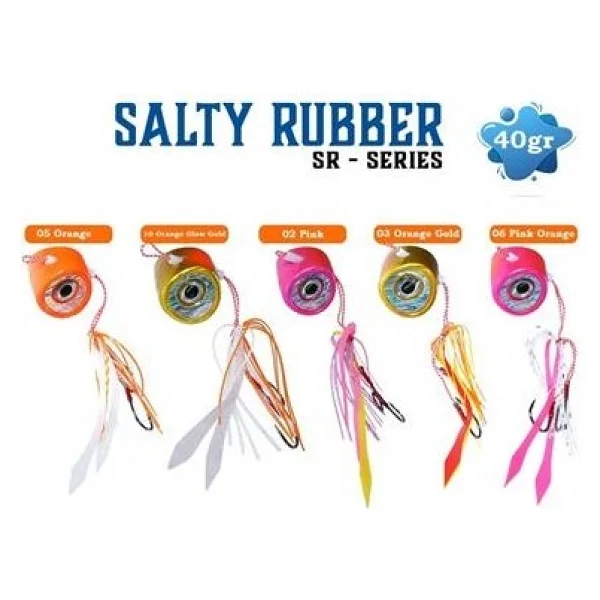 Fujin Salty Rubber 40gr Sr Serisi Tai Rubber Set 06 Pink Orange Sr-12 - Görsel 6