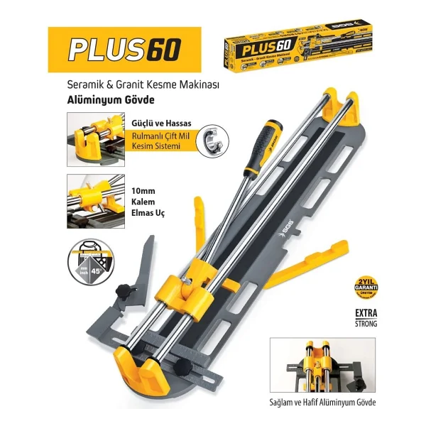 Sgs 126 Plus 60 Seramik Kesme Makinesi - Görsel 2