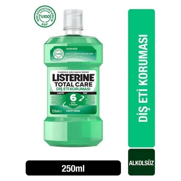 Listerine Diş Ve Diş Eti Koruması Hafif Tat 250 Ml Gargara - Görsel 2