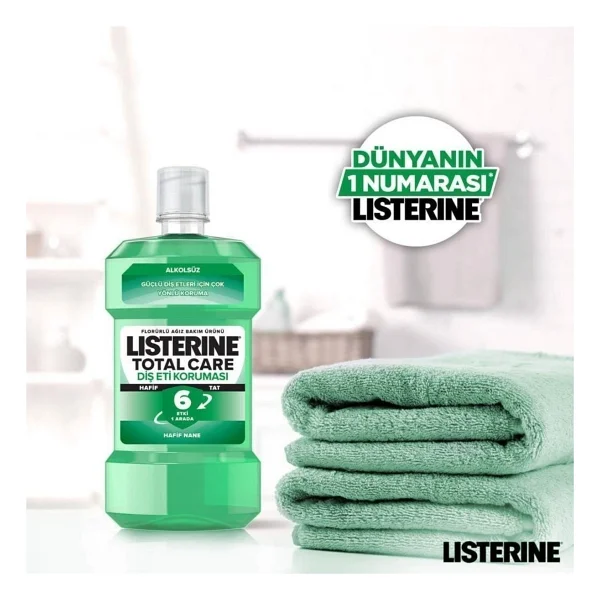 Listerine Diş Ve Diş Eti Koruması Hafif Tat 250 Ml Gargara - Görsel 6