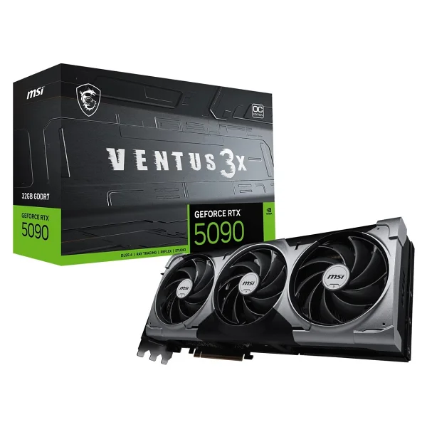 Msı RTX 5090 32g Ventus 3x Oc G5090-32v3c 512 Bit Gddr7 32 GB Ekran Kartı - Görsel 2