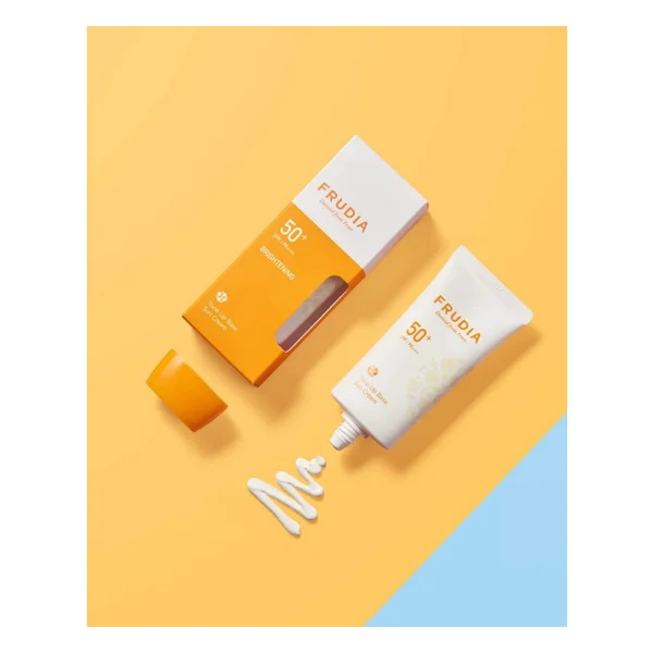Frudia Spf50+ Tonlayıcı Güneş Kremi - Tüm Cilt Tipleri İçin Mat Ve Pürüzsüz Görünüm, Uva/Uvb Koruma, Nemlendirici Formül, 50 Ml - Görsel 2
