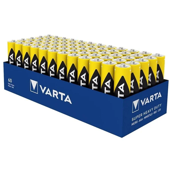 Varta Super Heavy Duty 60'lı Çinko Karbon Aaa İnce Kalem Pil - Görsel 4
