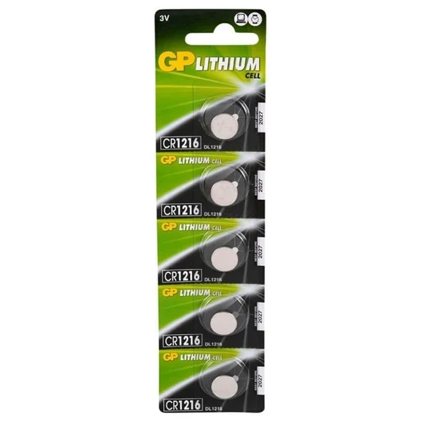 Gp Cr1216 3v 5'li Lityum Düğme Pil - Görsel 8