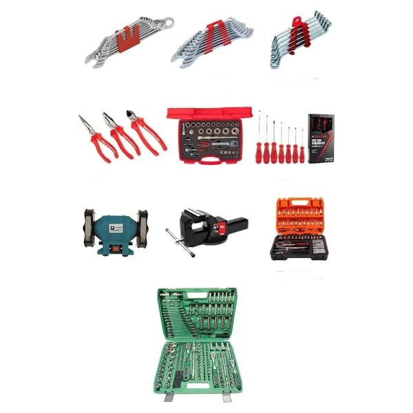 Staxx Power 2 Mt 6 Çekmeceli Dayanıklı Takım Dolabı İçi Dolu Tam Donanımlı Takım Tezgahı 320 Parça Full - Kırmızı - Görsel 5