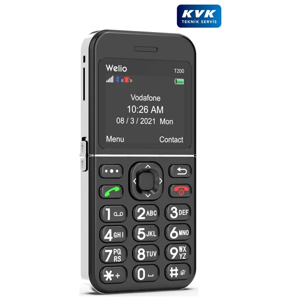Welio Wkey T200 Tuşlu Telefon - Görsel 2
