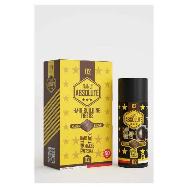 Nano Absolute Saç Fiber Topik Toz Orta Ton Kahverengi 721497 - Orta Ton Kahverengi - Görsel 4