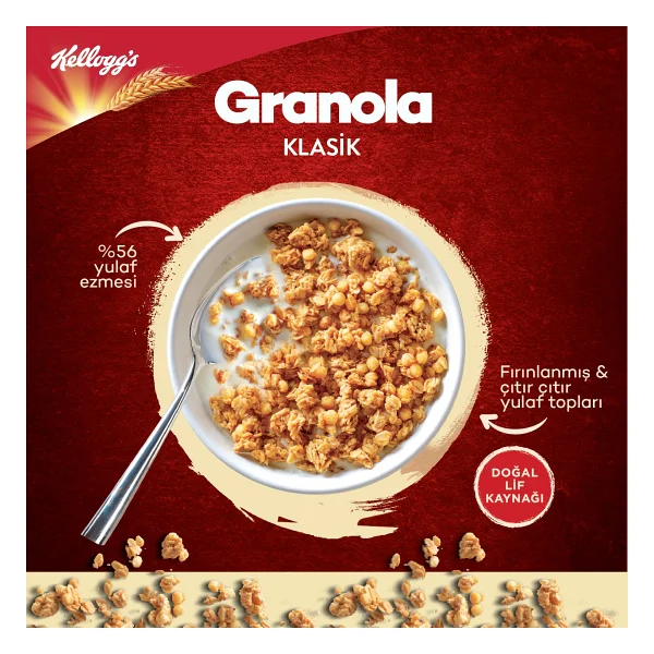 Kellogg's Klasik 340 Gr Granola - Görsel 7