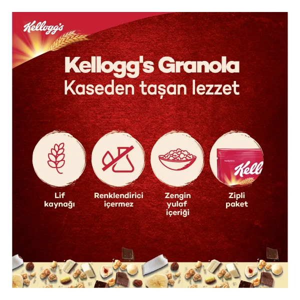 Kellogg's Klasik 340 Gr Granola - Görsel 9