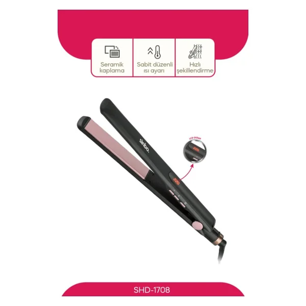Sinbo Shd-1708 Seramik Saç Düzleştirici - Görsel 5