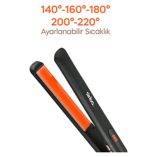 Sinbo Shd-1708 Seramik Saç Düzleştirici - Görsel 3