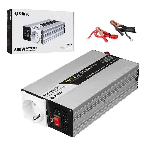 S-link SL-600W 12 V 600 W İnverter - Görsel 6