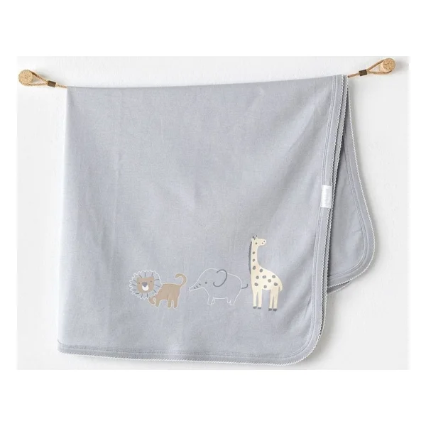 Andywawa Little King Ac25808 85x90 Cm Müslin Bebek Battaniyesi - Görsel 3