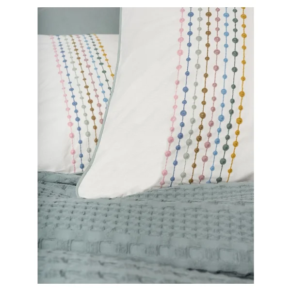 Cotton Box Aura Pebble Mint Tek Kişilik Pike Takımı - Görsel 5