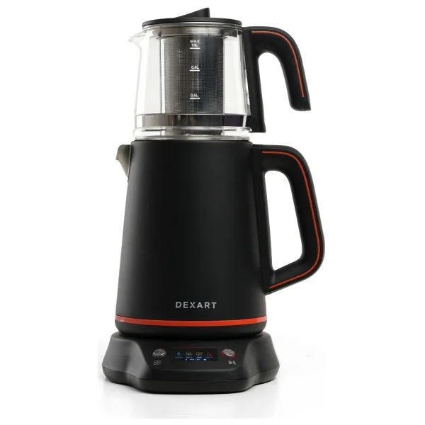 Dexart PerfectTea DX-1321-BL 2200 W Siyah Çay Makinesi - Görsel 10