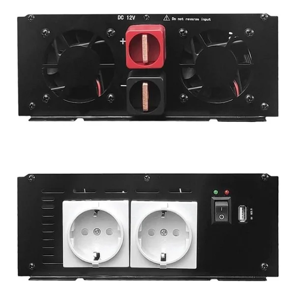 S-link SL-1500W 12 V 1500 W İnverter - Görsel 2