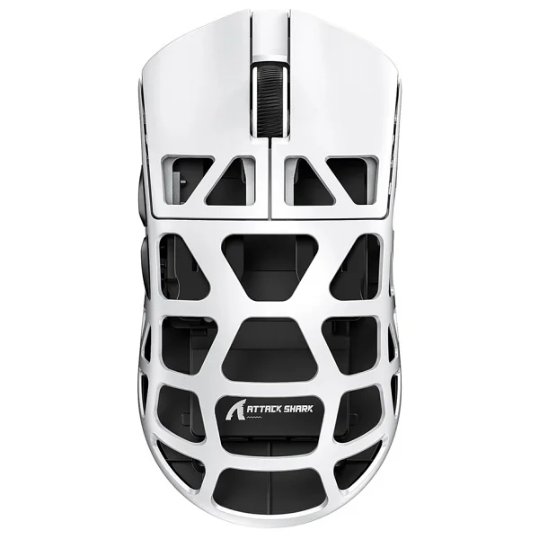 Attack Shark R3 Gri Şarjlı Optik Kablolu/Kablosuz Oyuncu Mouse - Görsel 10